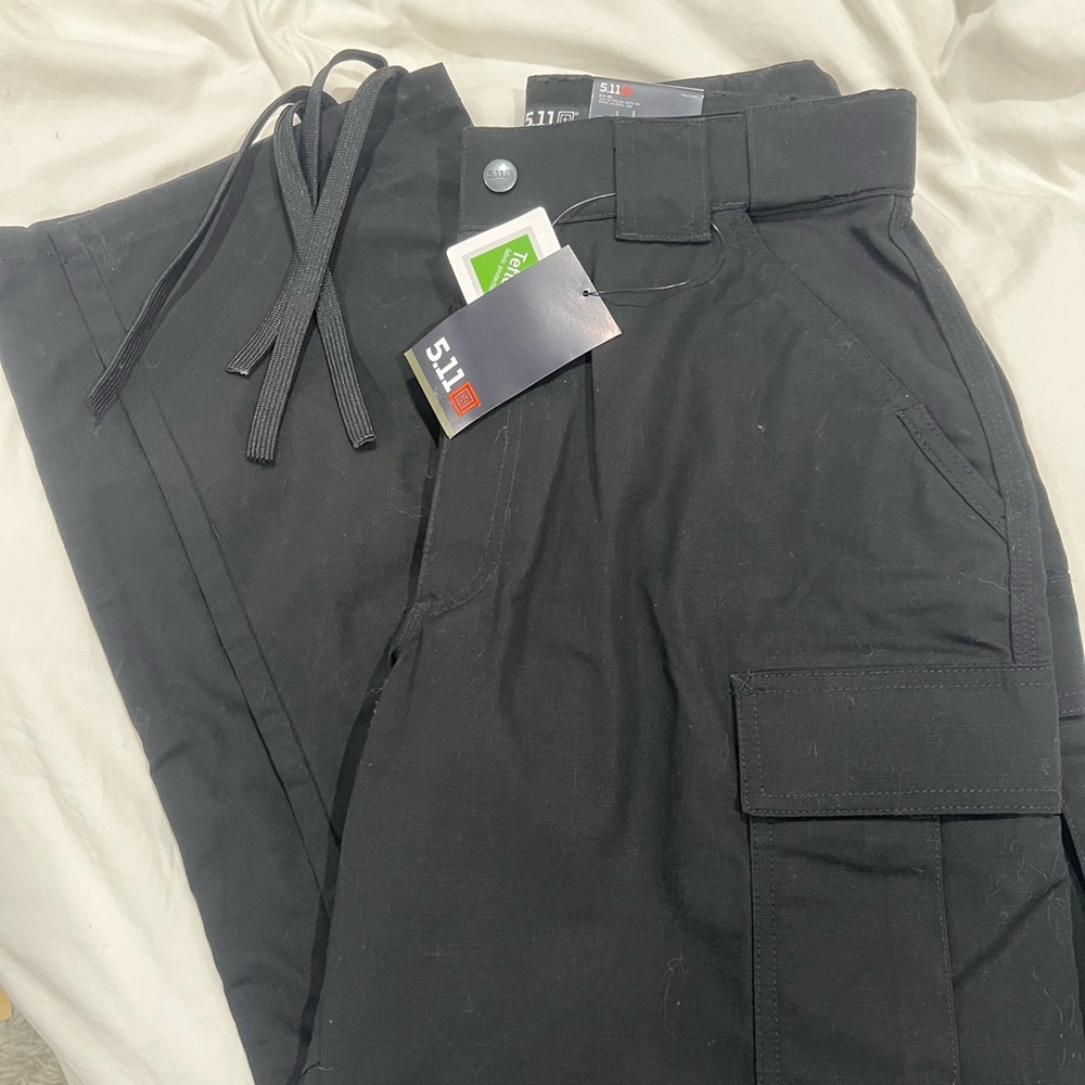 5.11 Tactical Men's Pants Ripstop TDU Relaxed Fit M Black